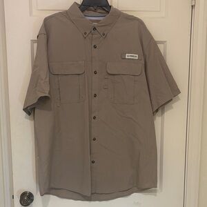 Men's Magellan Khaki Short Sleeve Shirt